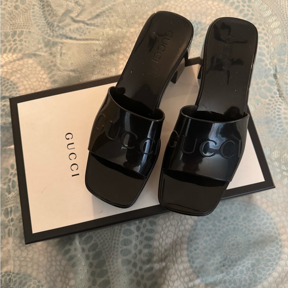 Gucci Black Sandals